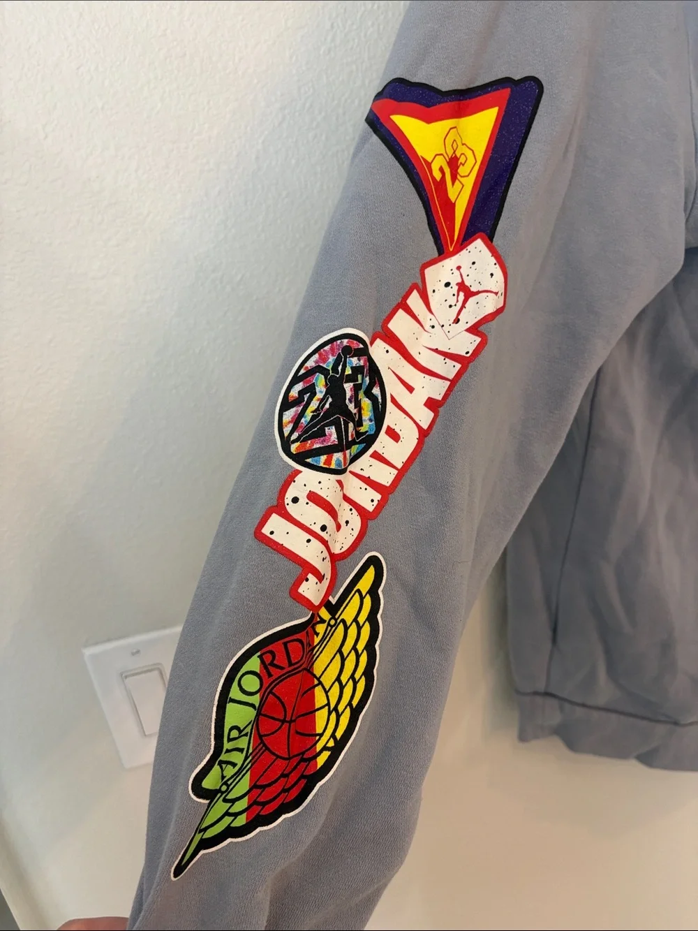 Nike Air Jordan Jumpman Sticker Pullover Hoodie